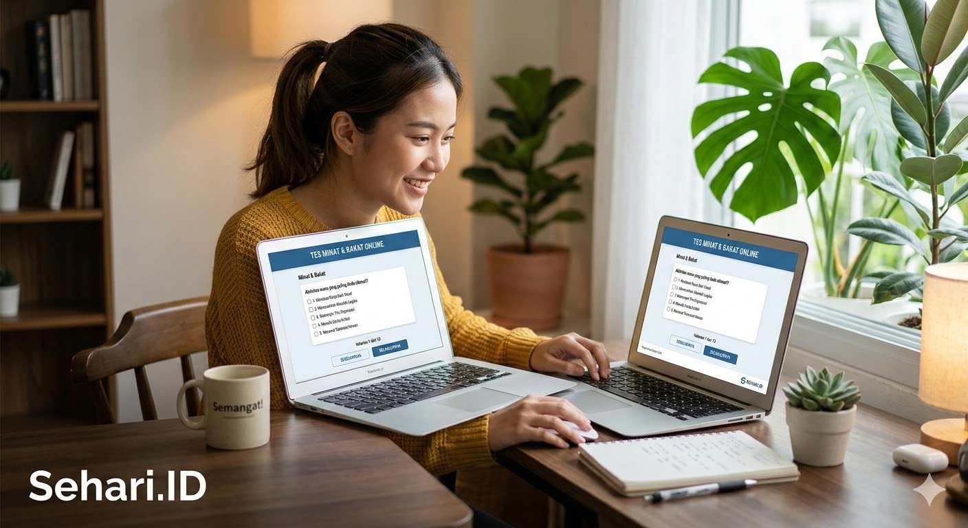 Kamu Produktif Tapi Gampang Nyerah? Tes Minat Bakat Online Bisa Bantu Kenali Pola Kerjamu